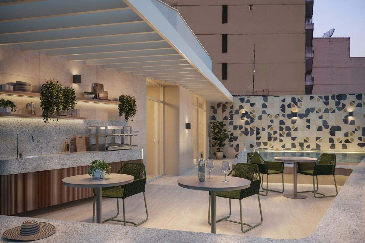 Espaço gourmet do Be.in.Rio Pompeu Loureiro 110, em Copacabana